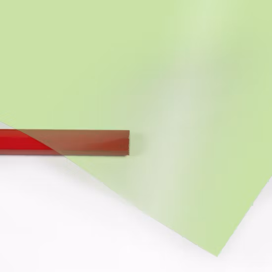 No Sticky Calender 0.05mm-0.5mm Thickness PVC Soft Film Blue Tint Custom Color PVC Film for Bags