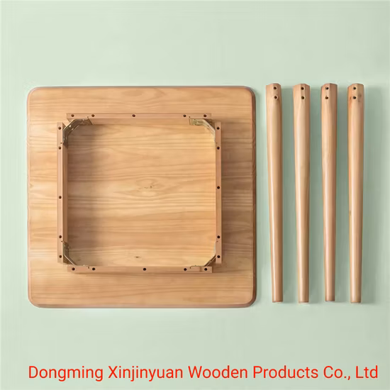 Minimalistischer Couchtisch aus Holz im europäischen Stil, einfache Montage, schlichtes Design, heißer Verkauf bei Amazon für Heimbüro und Wohnzimmer